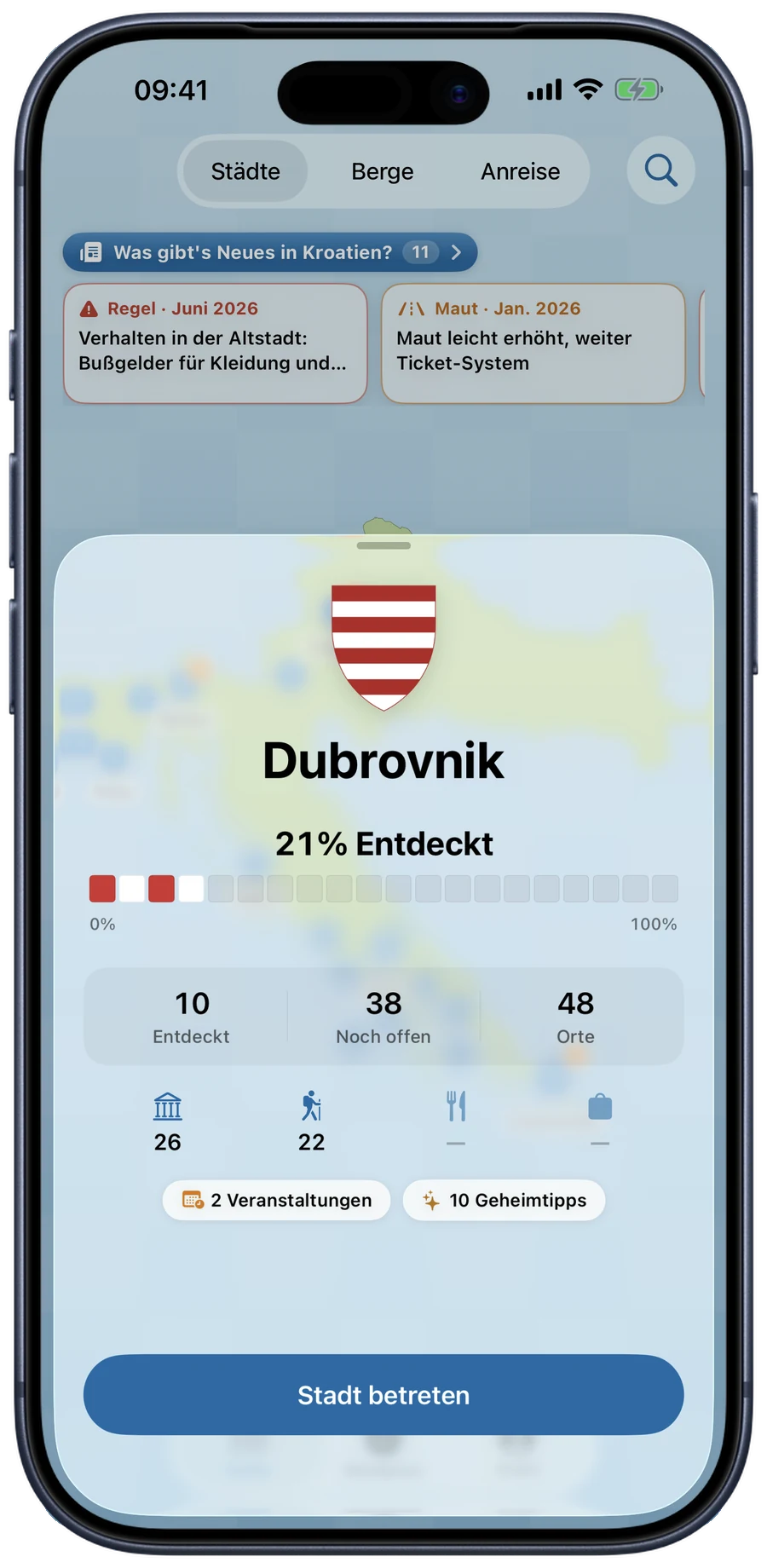 Reiseführer für Kroatien